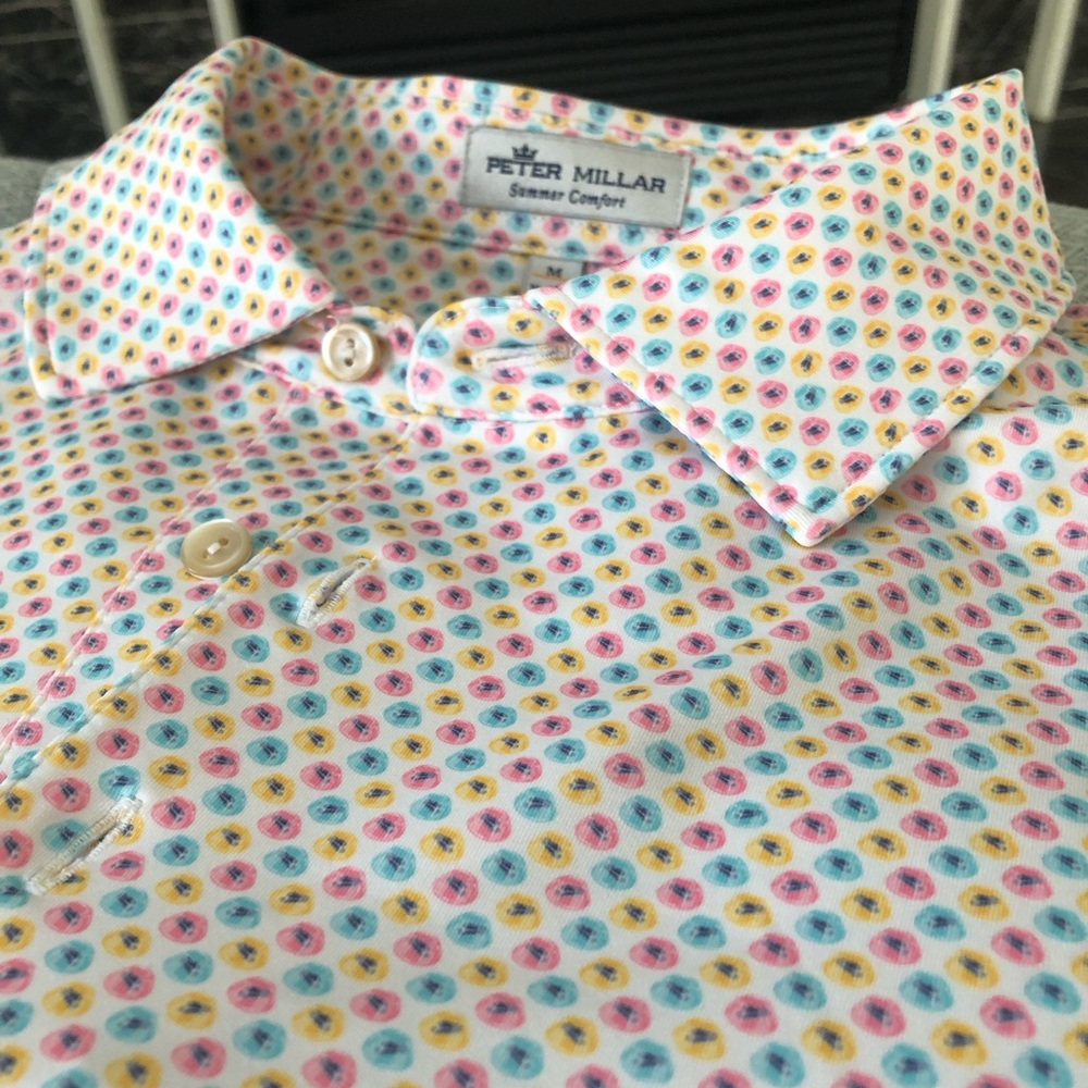 Peter Millar Performance Jersey Polo in Men’s M (ECC stitching on sleeve)